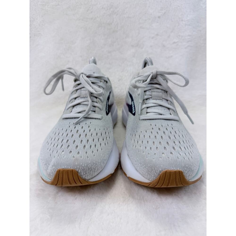Brooks Ghost 16 Womens Running Shoes Gray Purple Size 7.5 D Wide - Picture 3 of 10